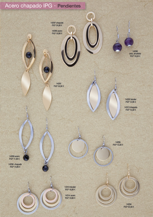 Joyas de acero (PE-002)