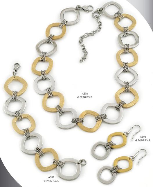 Collares y gargantillas de acero (GA-006)