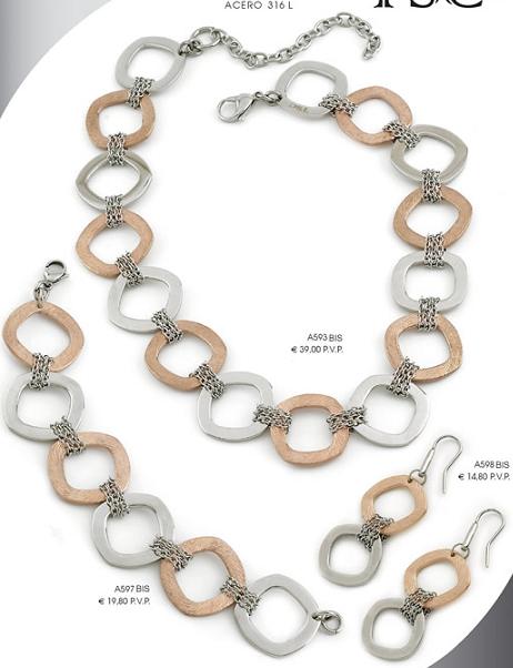 Collares y gargantillas de acero (GA-007)