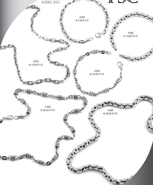 Collares y gargantillas de acero (GA-008)