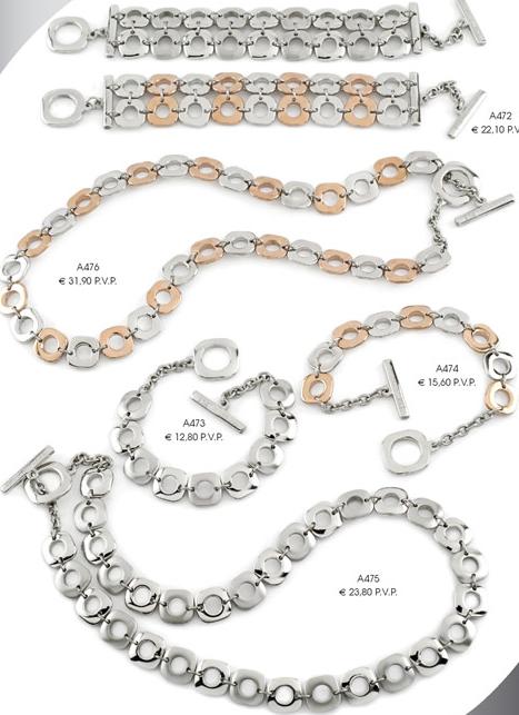 Collares y gargantillas de acero (GA-010)